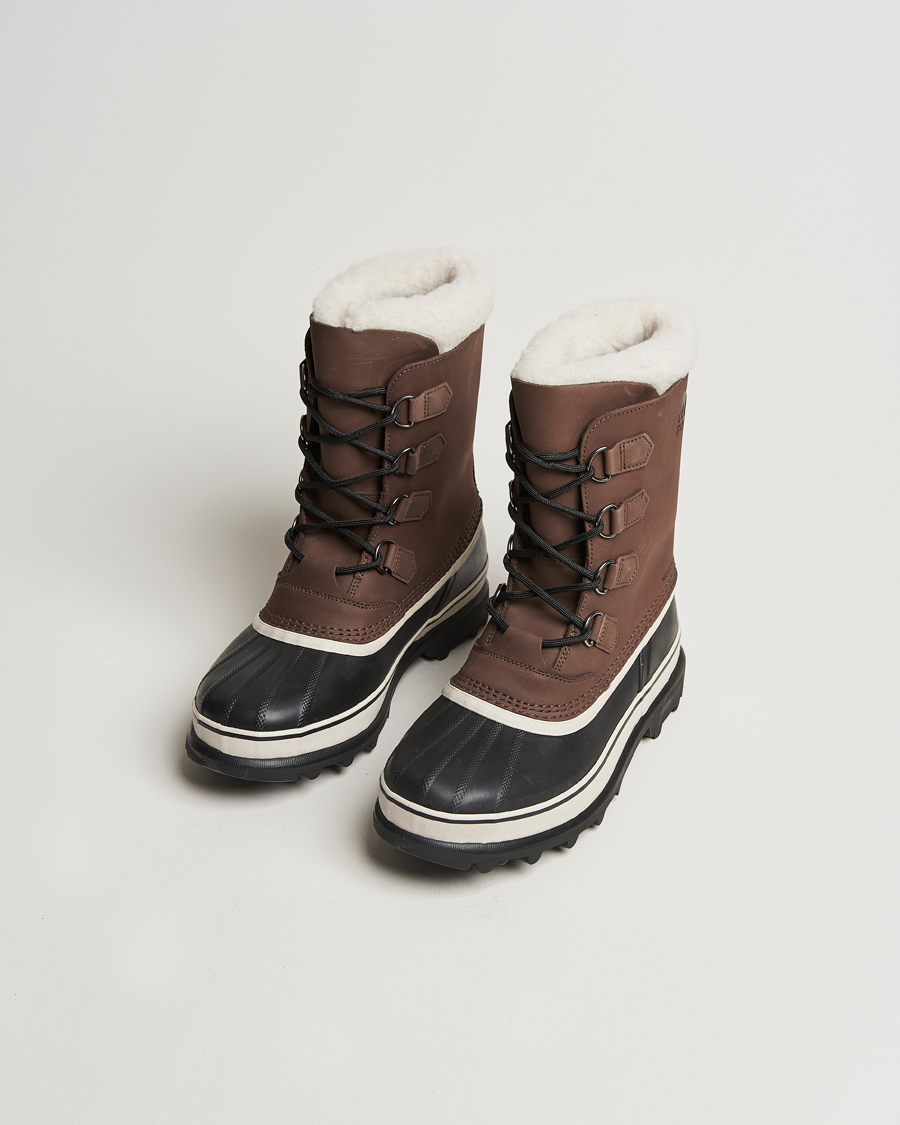 Homme |  | Sorel | Caribou WP Felt Lined Leather Boots Bruno