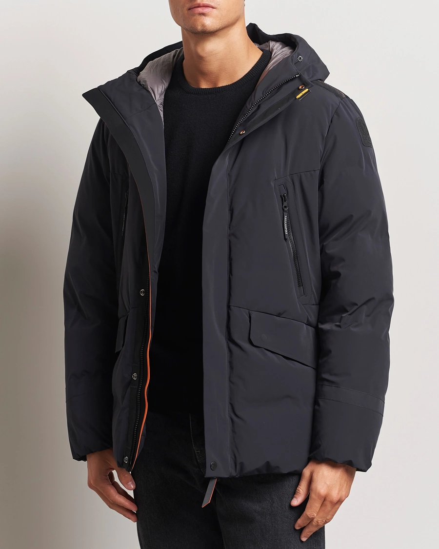 Homme |  | Parajumpers | Kazu Seamless Down Jacket Black