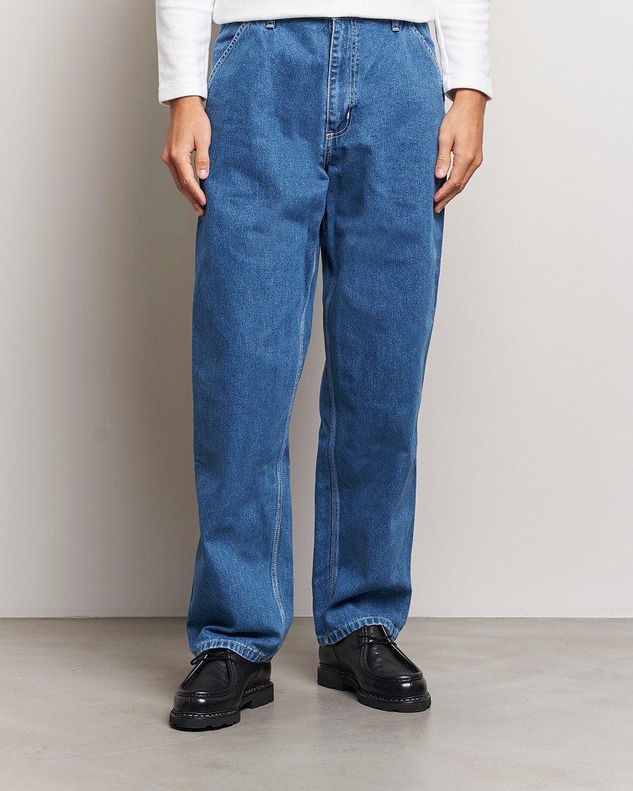 Homme |  | Carhartt WIP | Simple Pant Norco Denim Blue Stone Washed