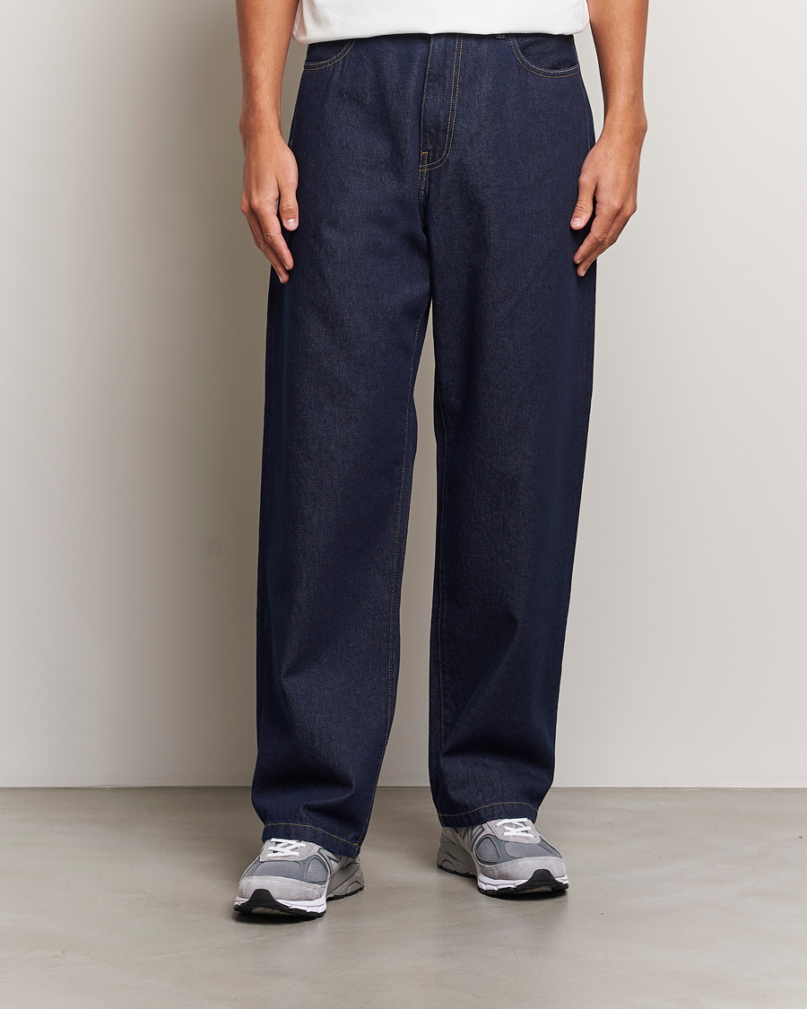 Homme |  | Carhartt WIP | Landon Pant Robertson Denim Blue Rinsed