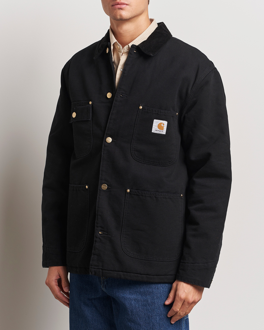 Homme |  | Carhartt WIP | OG Chore Coat Dearborn Canvas Black