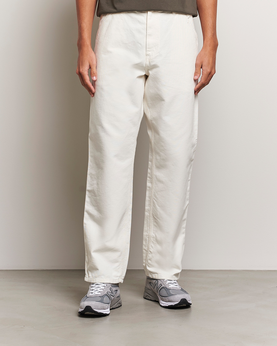 Homme |  | Carhartt WIP | Single Knee Pants Dearborn Canvas Wax