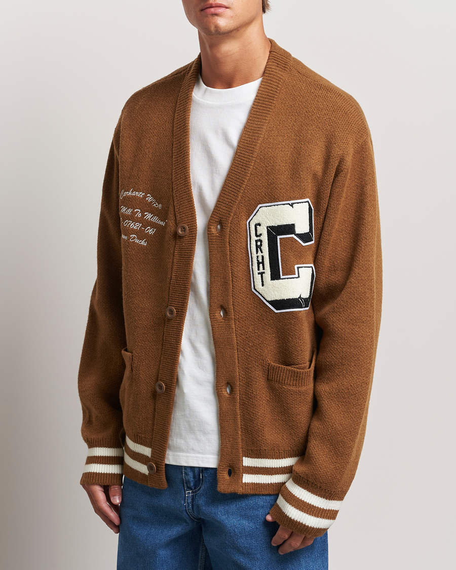 Homme |  | Carhartt WIP | Brown Ducks Cardigan Hamilton Brown