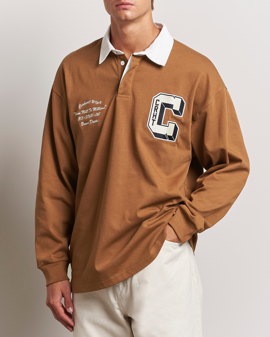 Homme | Carhartt WIP | Carhartt WIP | Brown Ducks Rugby Shirt Hamilton Brown