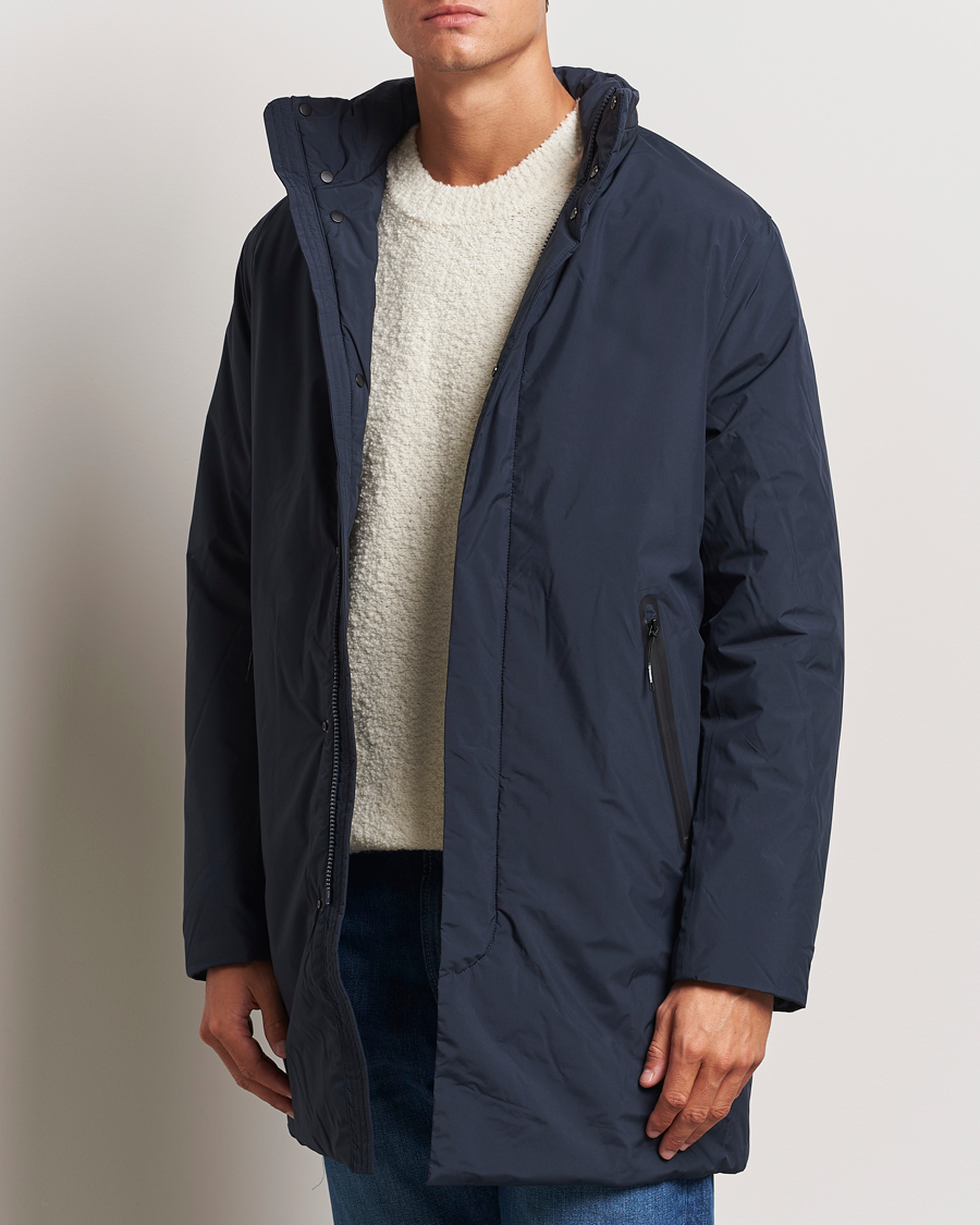 Homme |  | J.Lindeberg | Hollis Tech Coat Navy