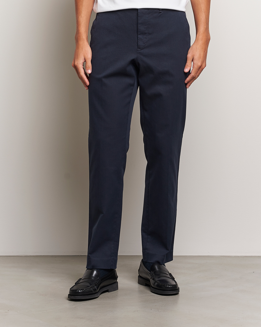 Homme |  | J.Lindeberg | Lois Flannel Twill Pants Navy