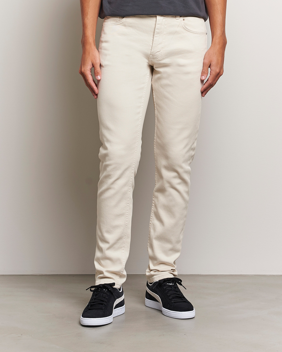 Homme |  | J.Lindeberg | Jay Solid Twill Stretch Jeans Moonbeam