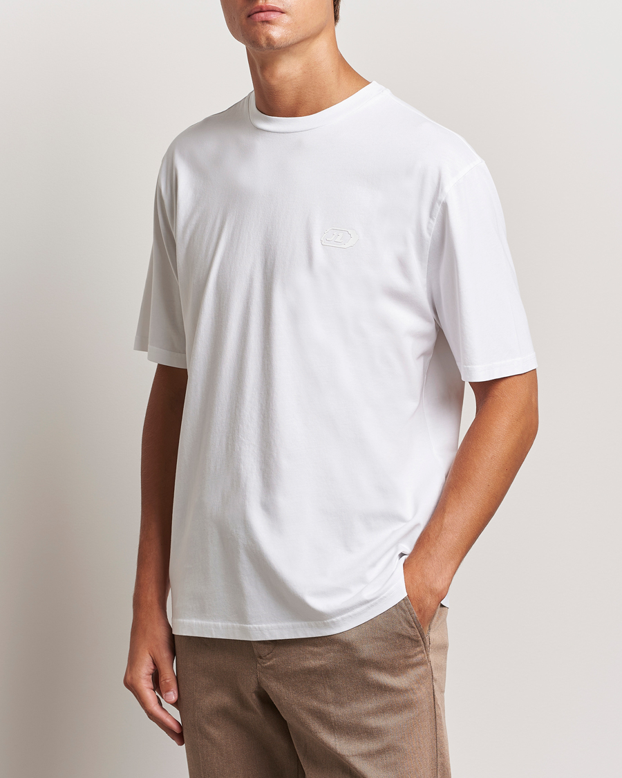 Homme |  | J.Lindeberg | Hale Logo T-Shirt White