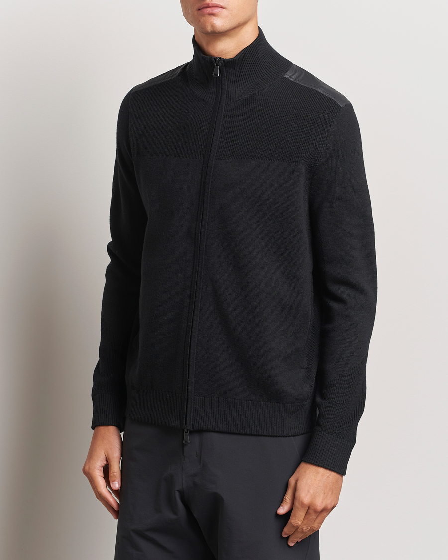 Homme |  | J.Lindeberg | Marty Hybrid Jacket Black