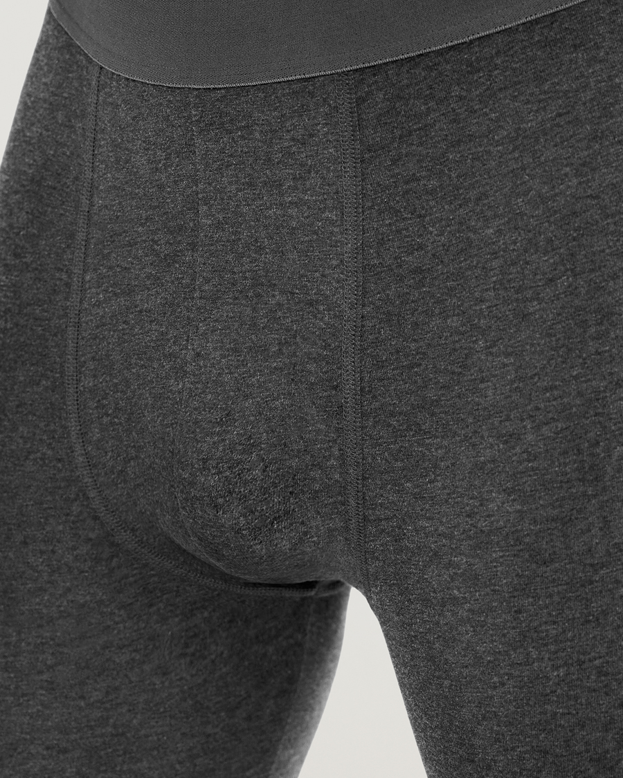 Homme |  | Bread & Boxers | Long Johns Dark Grey Melange