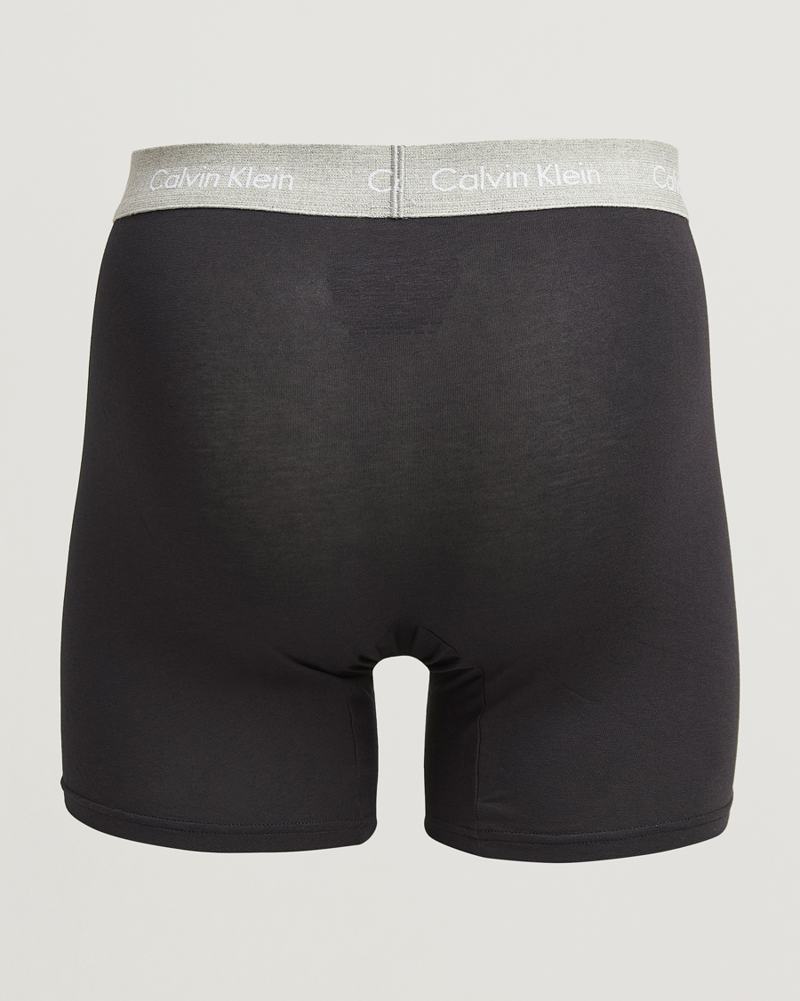 Homme |  | Calvin Klein | Cotton Stretch 3-Pack Boxer Brief Black