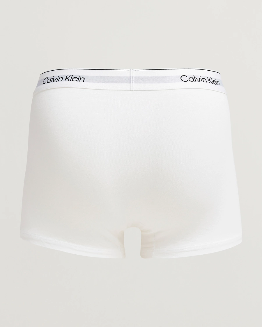 Homme |  | Calvin Klein | Icon Cotton Stretch 3-Pack Trunk White