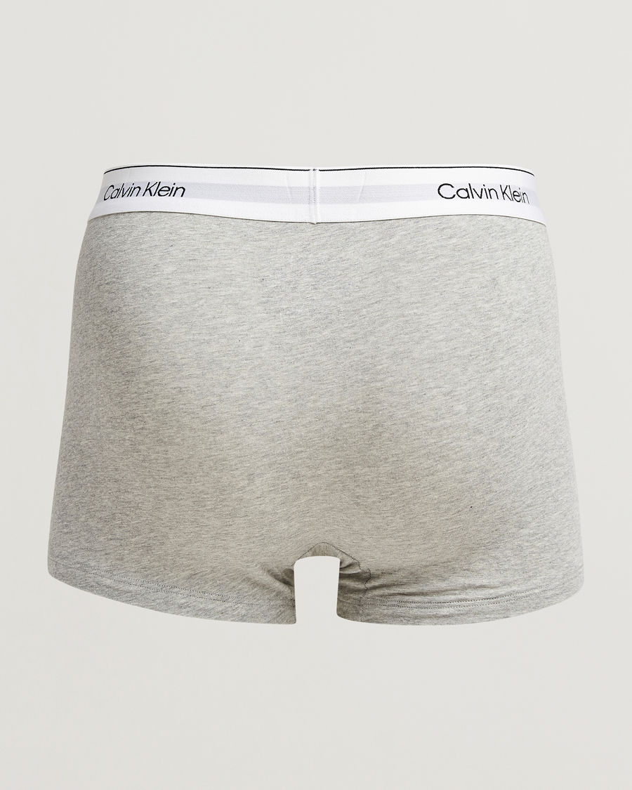 Homme |  | Calvin Klein | Icon Cotton Stretch 3-Pack Trunk Grey/Black/White