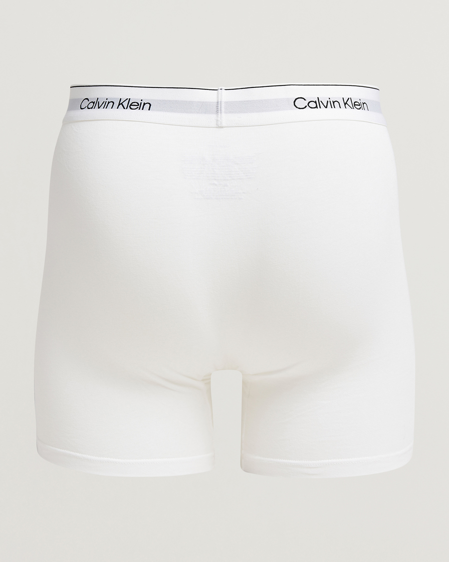 Homme |  | Calvin Klein | Icon Cotton Stretch 3-Pack Boxer Brief White