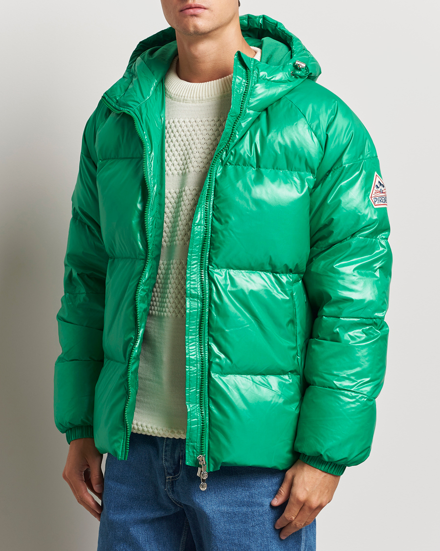 Homme |  | Pyrenex | Sten Hooded Puffer Jacket Frog