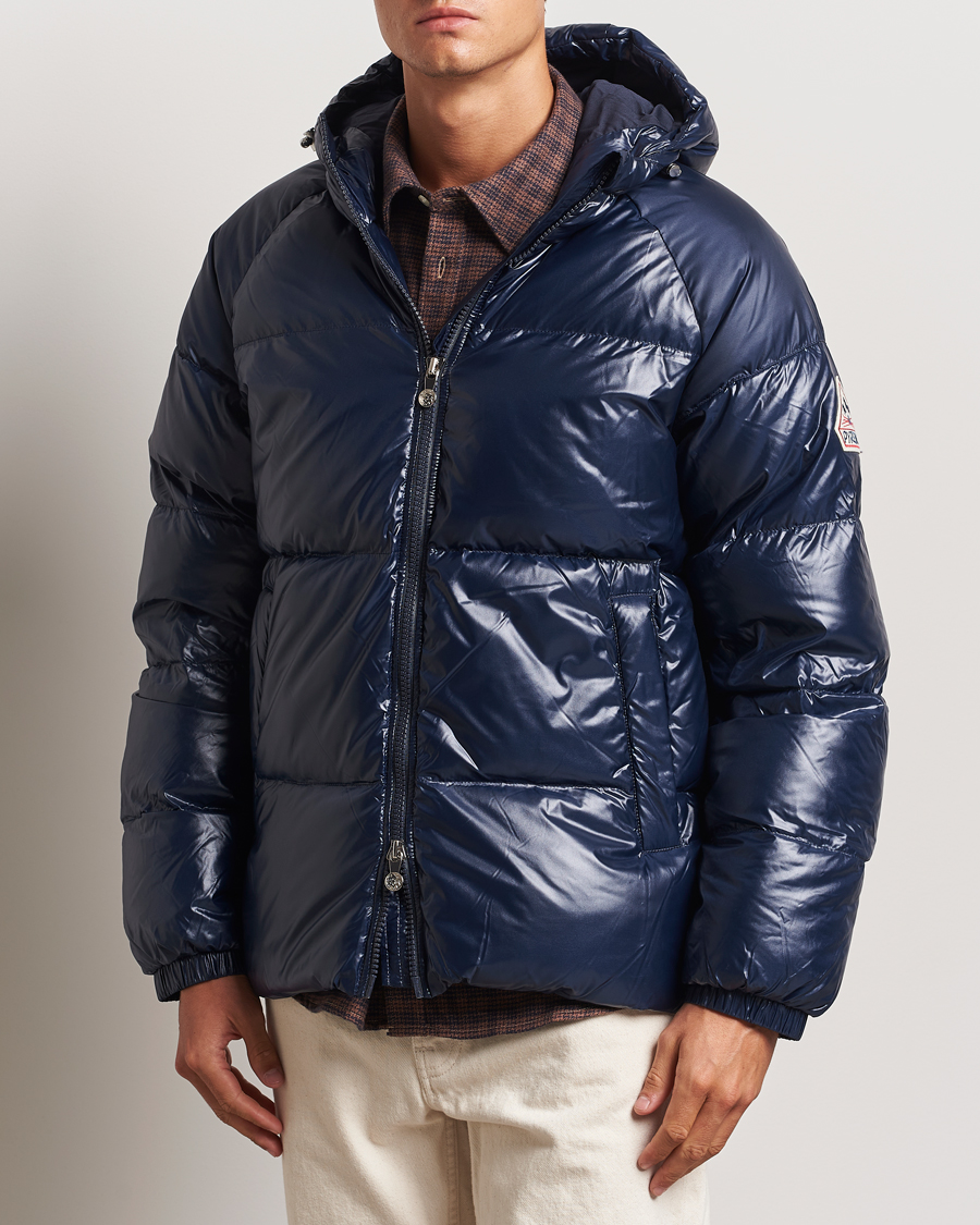 Homme | Doudounes | Pyrenex | Sten Hooded Puffer Jacket Amiral