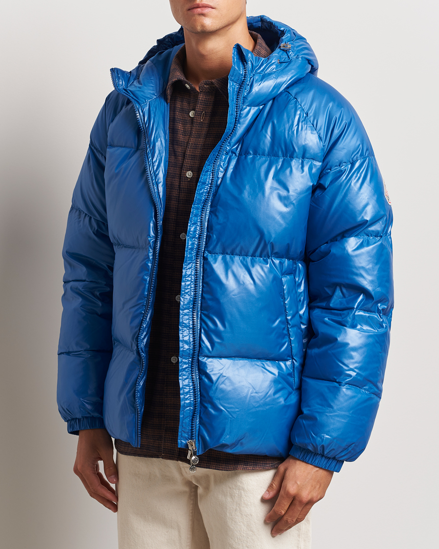 Homme | Doudounes | Pyrenex | Sten Hooded Puffer Jacket Adriatic