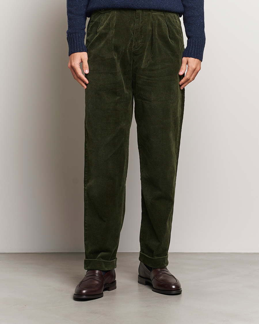 Homme |  | Polo Ralph Lauren | Whitman Pleated Pants Country Olive