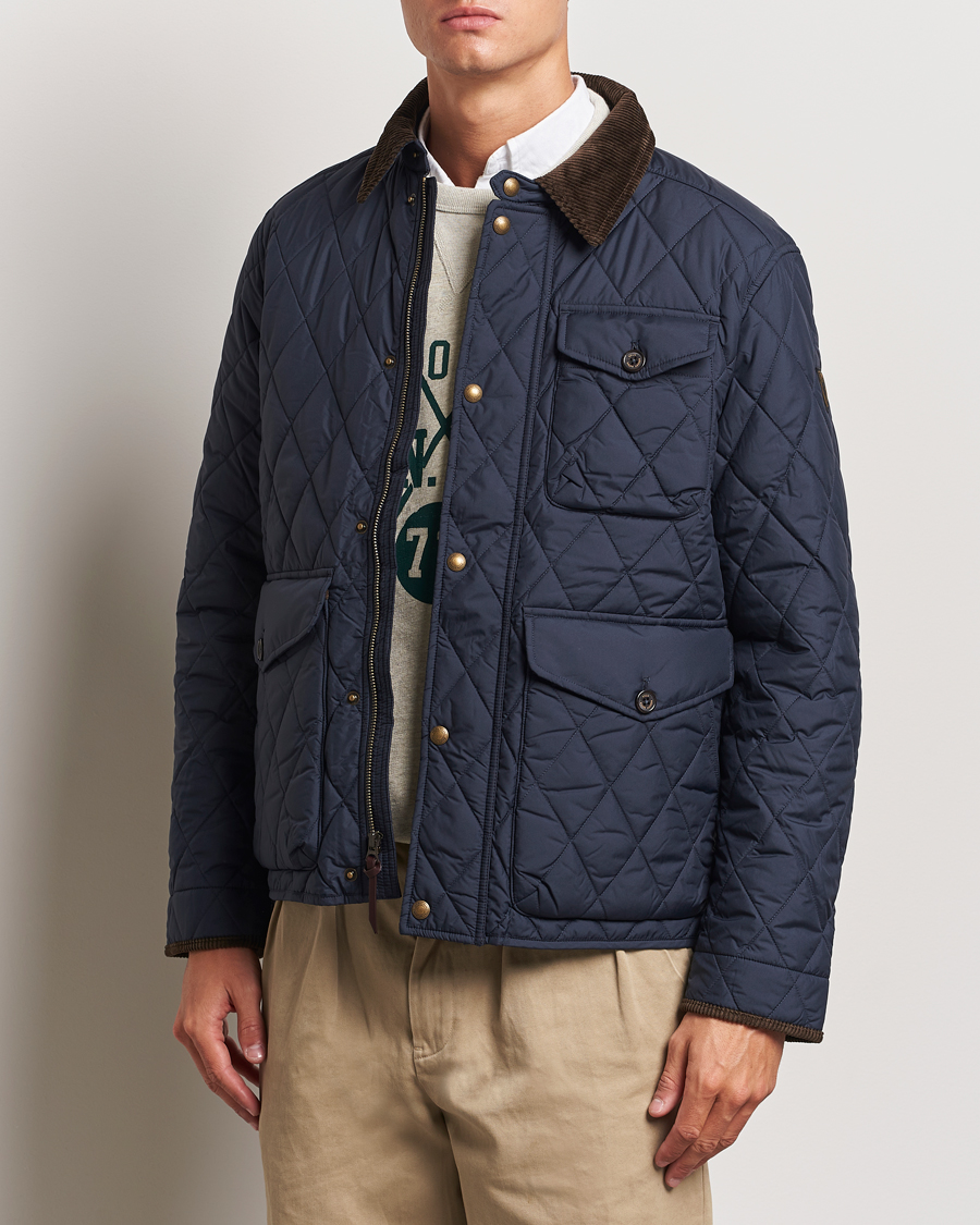 Homme |  | Polo Ralph Lauren | Beaton Quilted Jacket College Navy