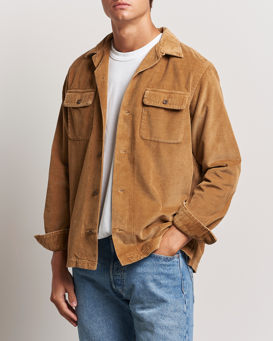 Homme |  | Polo Ralph Lauren | Corduroy Western Shirt Rustic Tan