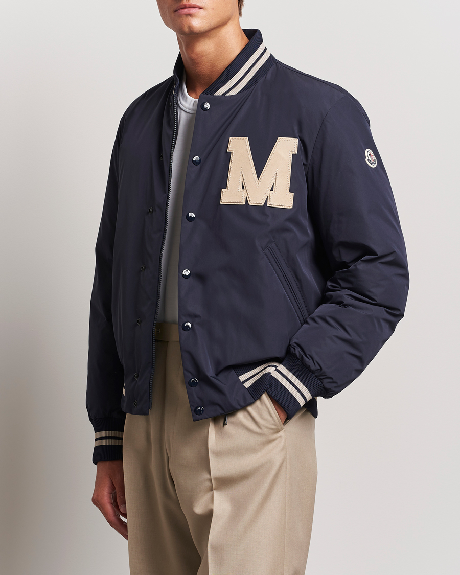 Homme | Moncler | Moncler | Lateltin Varsity Jacket Navy