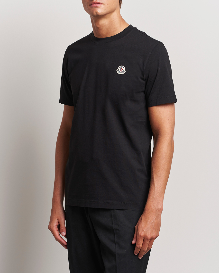 Homme |  | Moncler | 3-Pack Logo T-Shirt Black