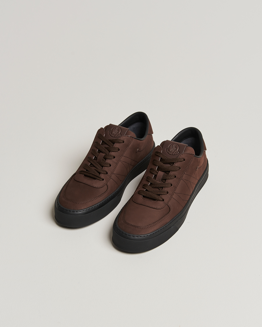 Homme |  | Moncler | Monclub Sneakers Brown Suede