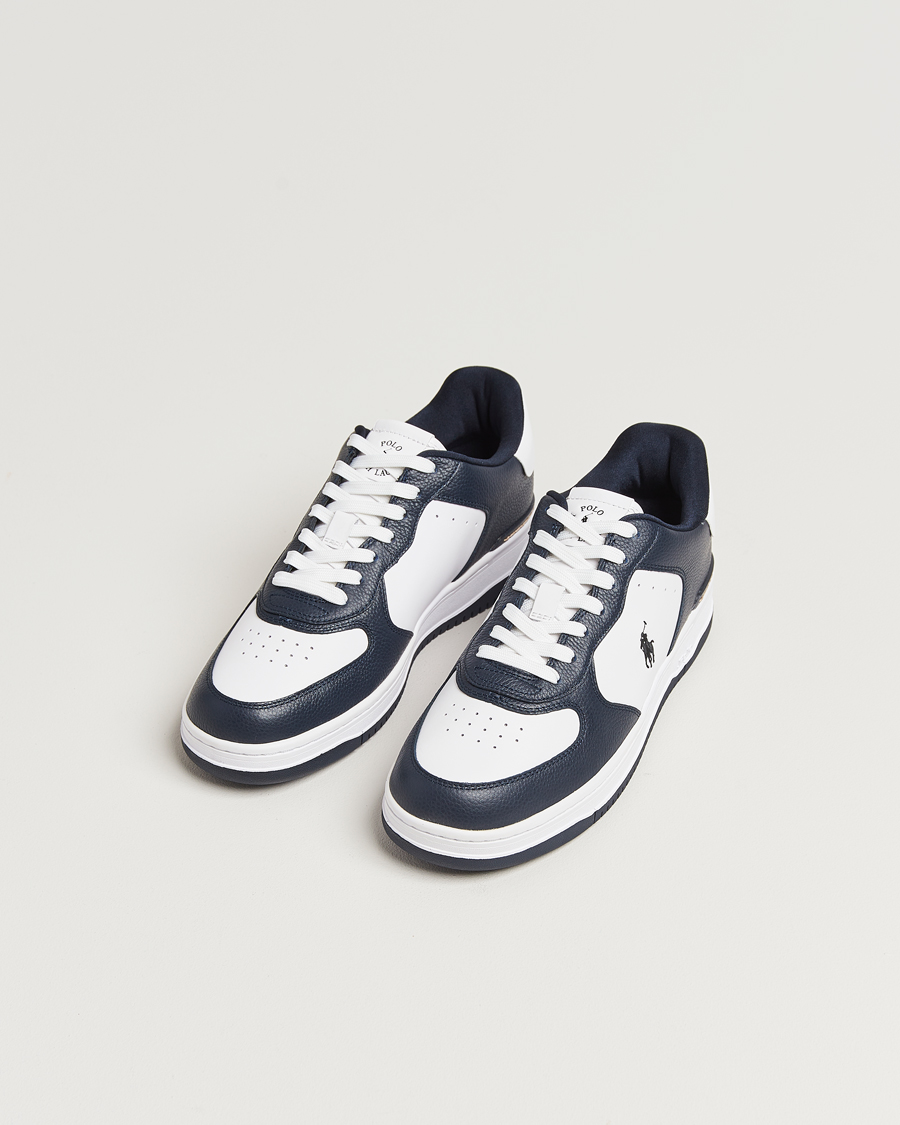 Homme |  | Polo Ralph Lauren | Masters Court Sneaker Aviator Navy/White