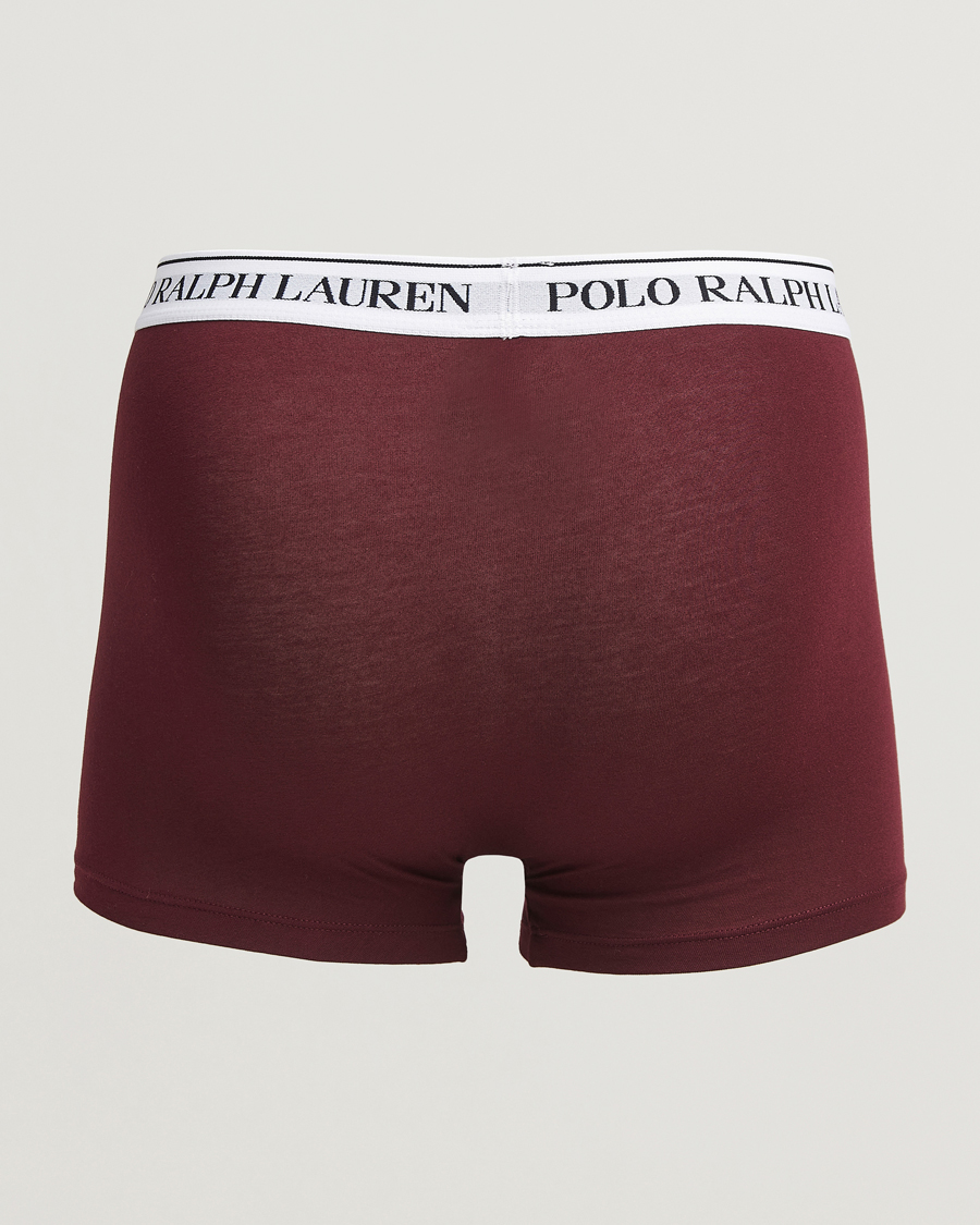 Homme |  | Polo Ralph Lauren | 3-Pack Trunk Ruby/Wine Heather/Red Carpet