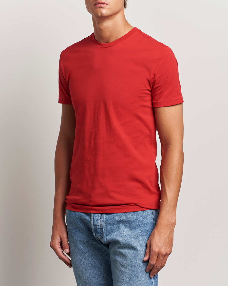 Homme |  | Polo Ralph Lauren | 3-Pack Crew Neck T-Shirt Blue/Navy/Red