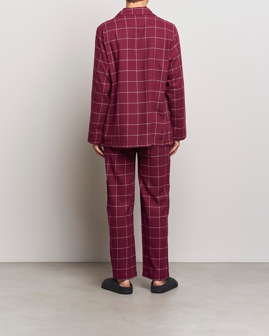 Homme |  | Polo Ralph Lauren | Pyjama Set Damson Red Windowpane