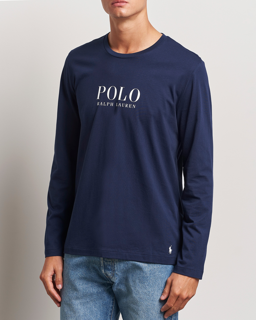 Homme |  | Polo Ralph Lauren | Long Sleeve Liquid Cotton Tee Cruise Navy