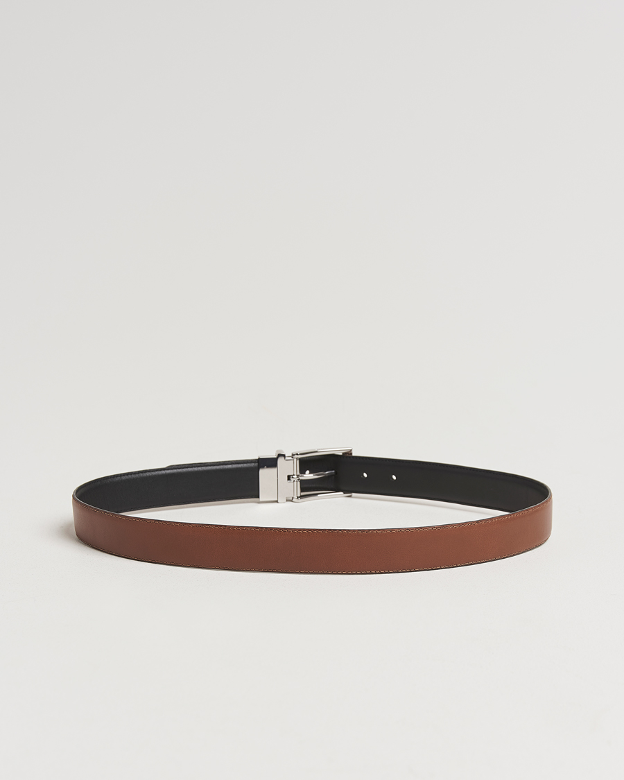 Homme |  | Polo Ralph Lauren | Reversible Leather Belt Black/Brown