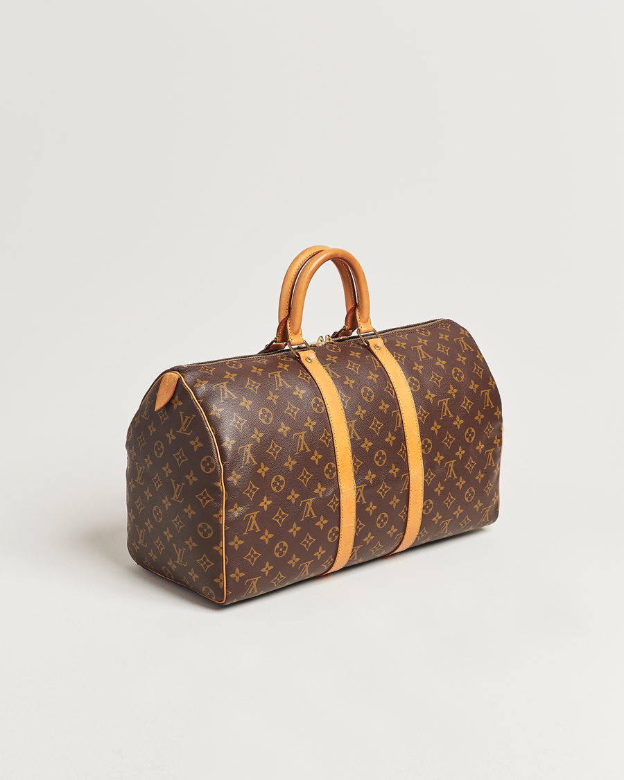Homme | Louis Vuitton Pre-Owned | Louis Vuitton Pre-Owned | Keepall 45 Bag Monogram 