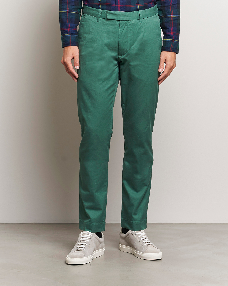 Homme |  | Polo Ralph Lauren | Slim Fit Stretch Chinos Washed Forest