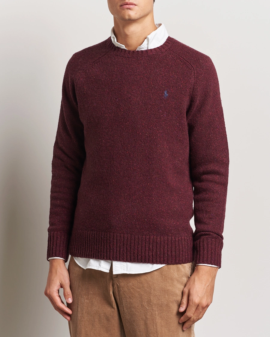 Homme |  | Polo Ralph Lauren | Donegal Sweater Aged Wine