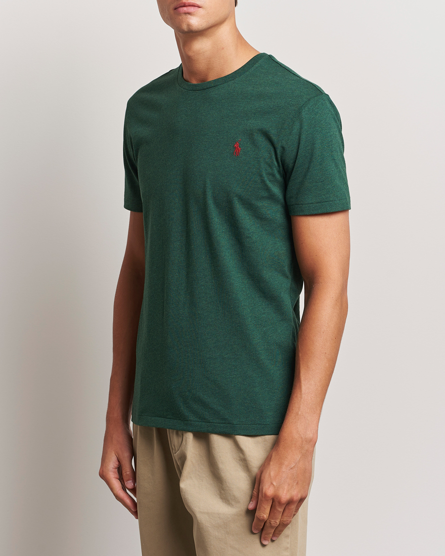 Homme |  | Polo Ralph Lauren | Custom Slim Fit Tee Scotch Pine Heather