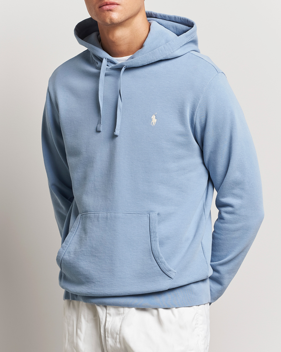 Homme |  | Polo Ralph Lauren | Loopback Terry Hoodie Channel Blue