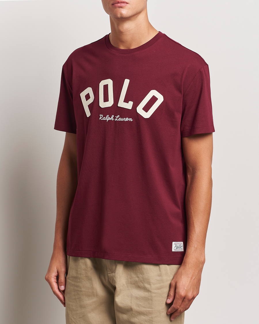 Homme |  | Polo Ralph Lauren | RL Varsity Tee Classic Wine