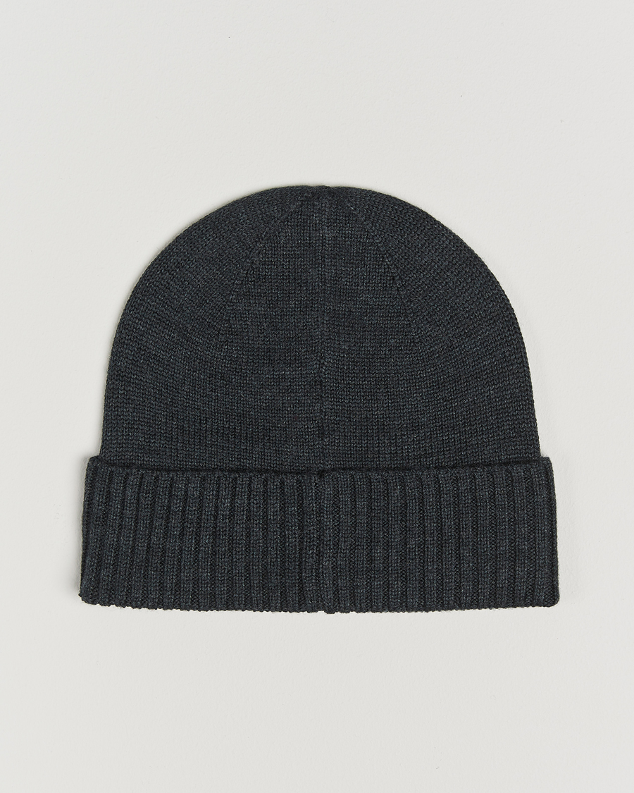 Homme |  | Polo Ralph Lauren | Merino Beanie Dark Granite Heather