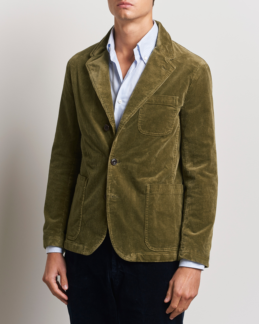 Homme |  | Polo Ralph Lauren | Corduroy Stretch Blazer Country Olive