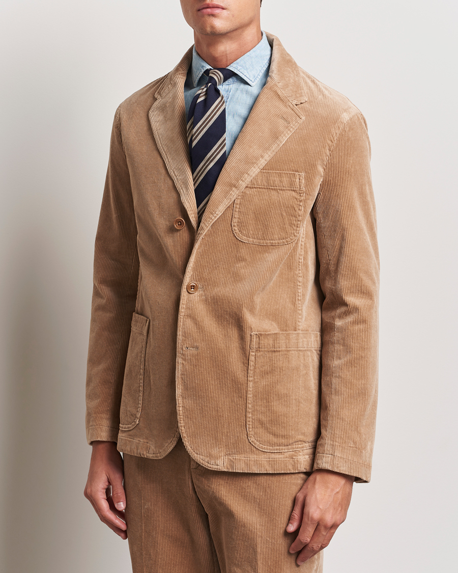 Homme |  | Polo Ralph Lauren | Corduroy Stretch Blazer Hazelnut