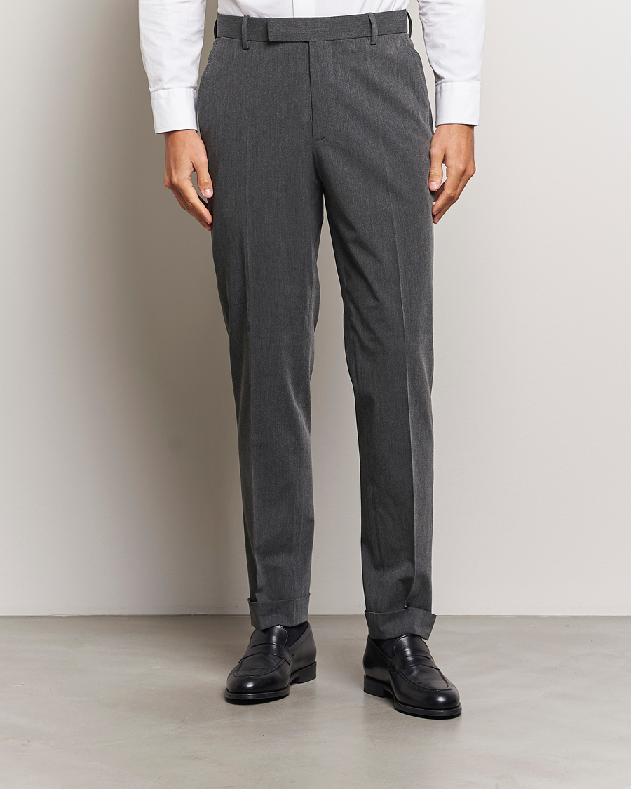 Homme | Tenue de ville décontractée | Polo Ralph Lauren | Chester Twill Trousers Charcoal