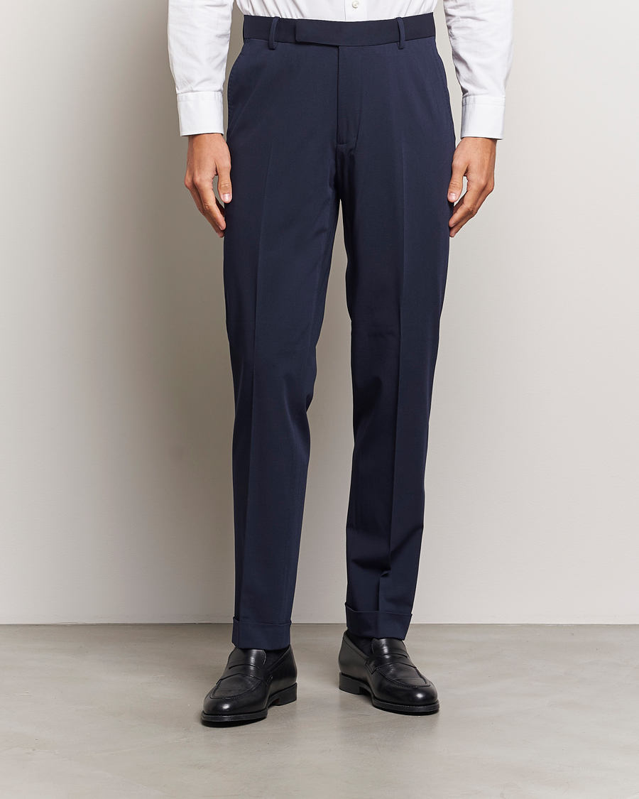 Homme | Tenue de ville décontractée | Polo Ralph Lauren | Chester Twill Trousers Navy 