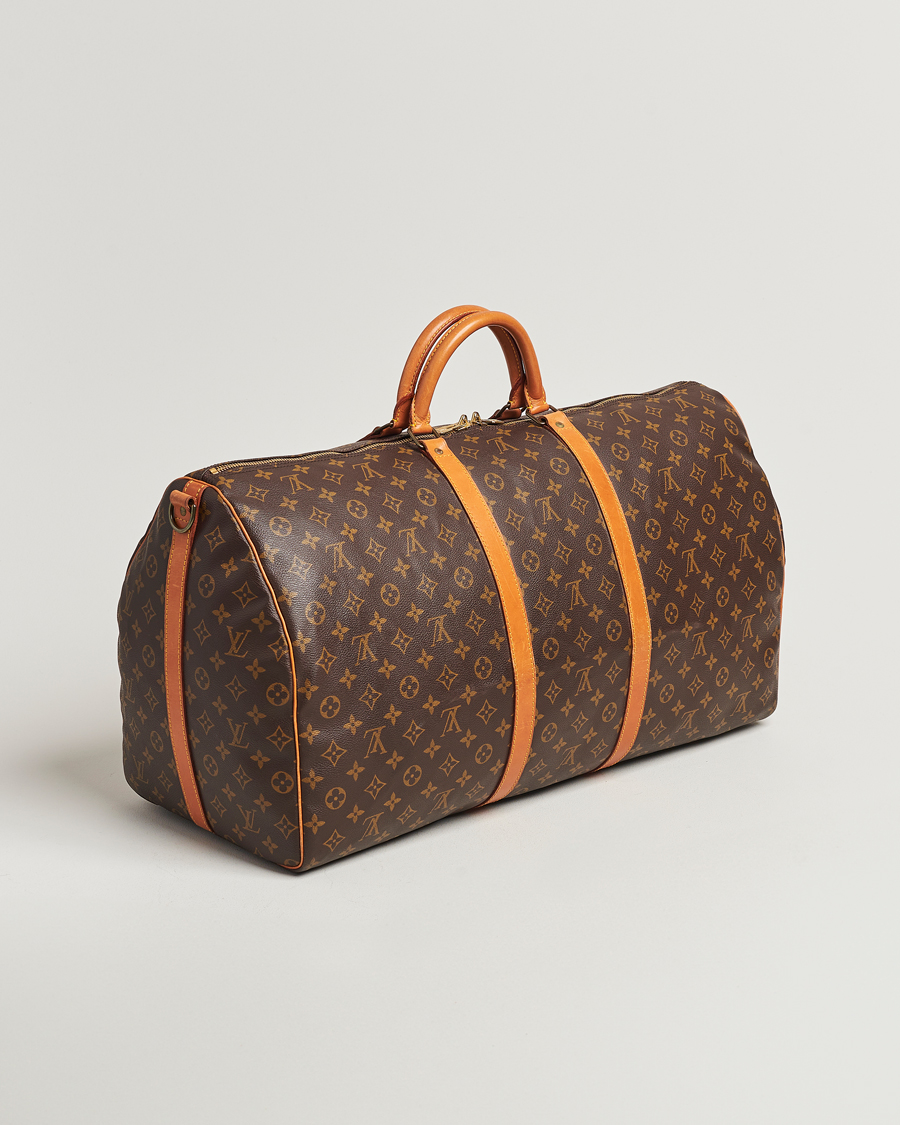 Homme | Pre-Owned & Vintage Bags | Louis Vuitton Pre-Owned | Keepall Bandoulière 60 Monogram 