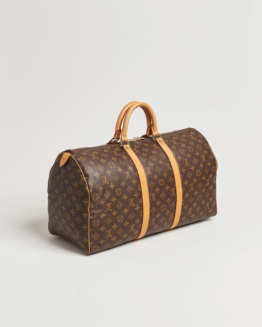 Homme |  | Louis Vuitton Pre-Owned | Keepall 50 Bag Monogram 