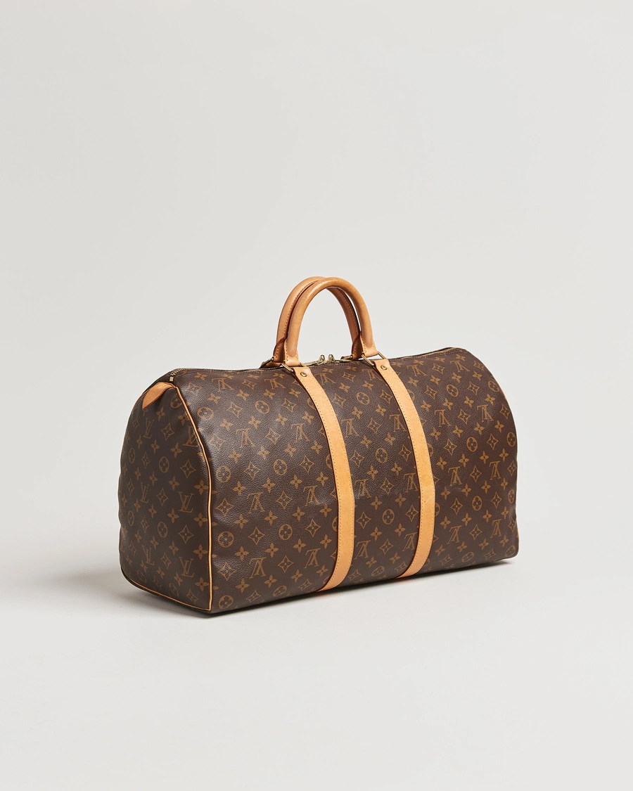 Homme |  | Louis Vuitton Pre-Owned | Keepall 50 Bag Monogram 