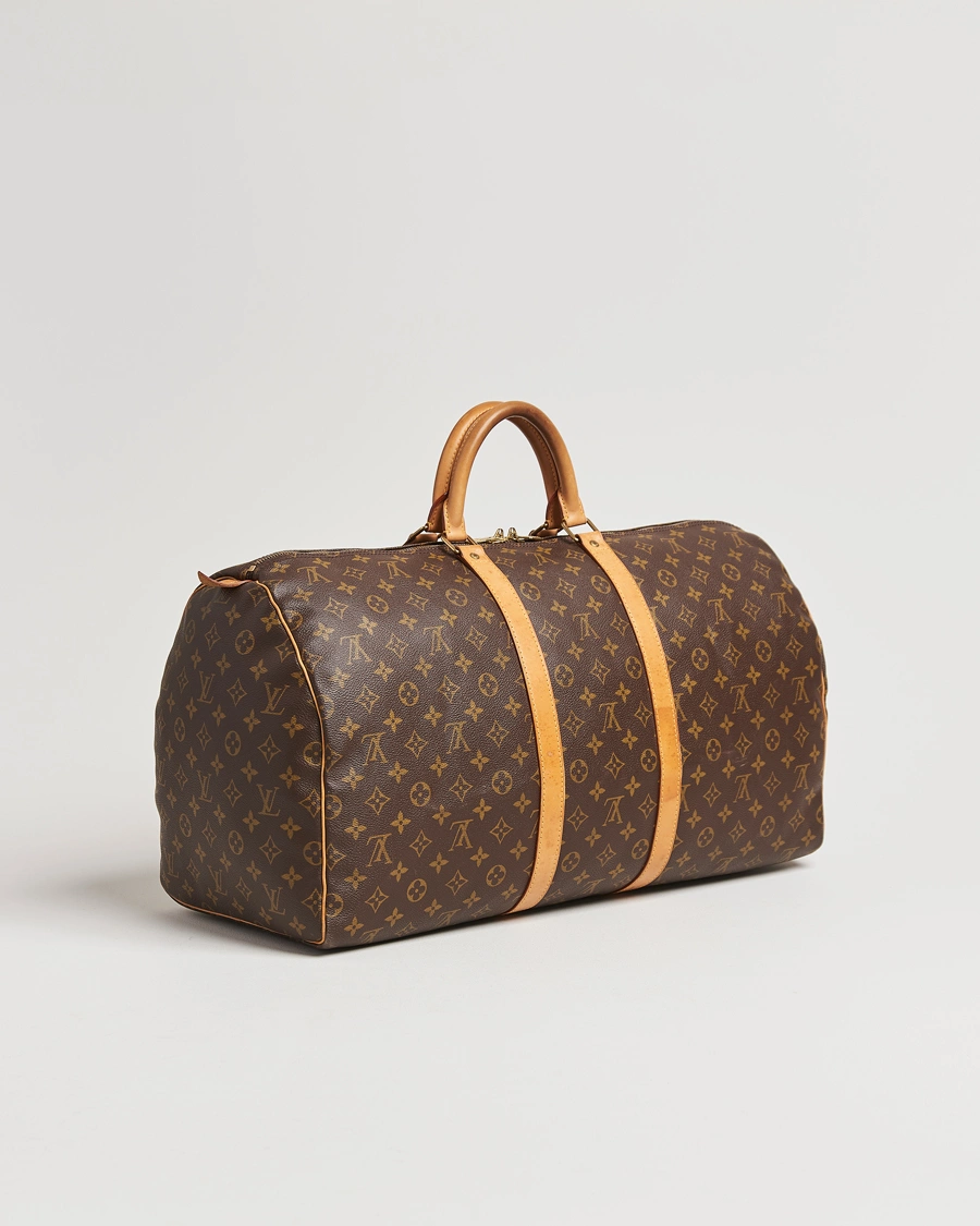 Homme |  | Louis Vuitton Pre-Owned | Keepall 55 Bag Monogram 