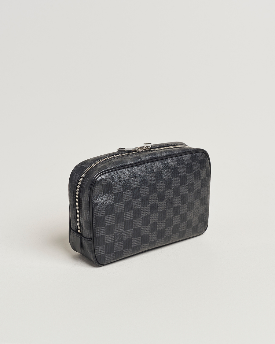 Homme | Louis Vuitton Pre-Owned | Louis Vuitton Pre-Owned | Toiletry Damier Graphite 