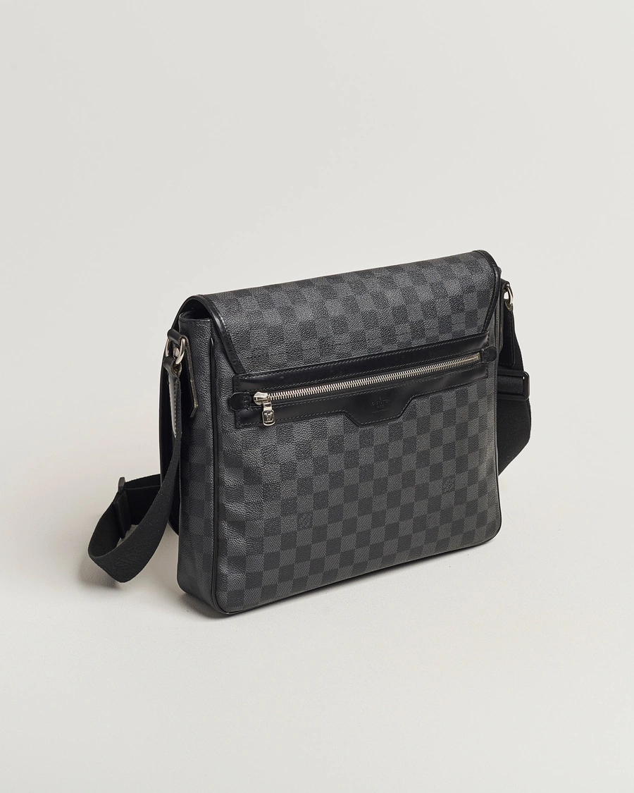 Homme | Pre-Owned & Vintage Bags | Louis Vuitton Pre-Owned | Daniel MM Shoulder Bag Damier Graphite 